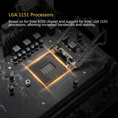 Colorful CB250A-BTC YV20 Motherboard Systemboard for Intel B250LGA1151 Socket Processor
Colorful CB250A-BTC YV20 Motherboard Systemboard for Intel B250LGA1151 Socket Processor