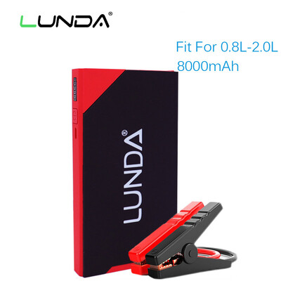 LUNDA 8000mAh Smart Emergency Starting Device Mini Car Jump Starter Car Charger for Car Battery Starting Up To 20L Car Start
LUNDA 8000mAh Smart Emergency Starting Device Mini Car Jump Starter Car Charger for Car Battery Starting Up To 20L Car Start