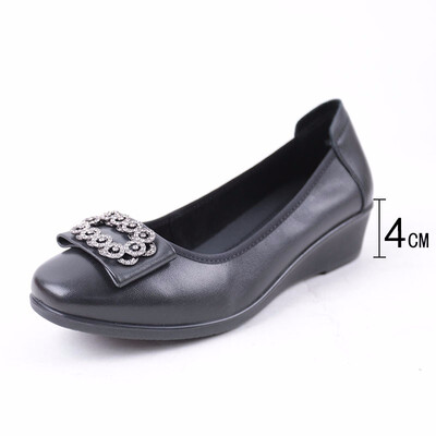 SHUANGFENG Women Shoes 2018 Spring Autumn Casual Shoes Woman Genuine Leather wedges shoes Pumps Women Mother Med Heels Shoes
SHUANGFENG Women Shoes 2018 Spring Autumn Casual Shoes Woman Genuine Leather wedges shoes Pumps Women Mother Med Heels Shoes