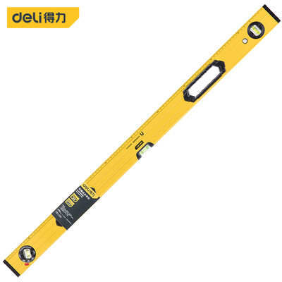 Deli deli strong magnetic level aluminum alloy level measuring ruler level 1000mm DL9831000B
Deli deli strong magnetic level aluminum alloy level measuring ruler level 1000mm DL9831000B