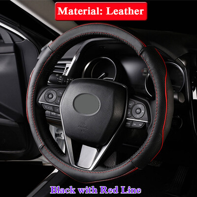 PU Leather Car Steering-wheel Cover For Toyota 8th Camry 2018 2019 Auto Steering Wheel Covers Anti-Slip Automotive Accessories
PU Leather Car Steering-wheel Cover For Toyota 8th Camry 2018 2019 Auto Steering Wheel Covers Anti-Slip Automotive Accessories