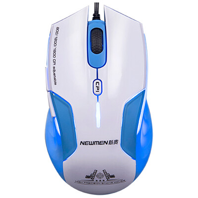 Upstart (Newmen) N500 проводной игровой излучающие боковые кнопки мыши с программируемой мыши White
Upstart (Newmen) N500 проводной игровой излучающие боковые кнопки мыши с программируемой мыши White