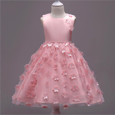 New Girl Childrens Lace three-dimensional petal dress child Princess Dress Wedding Christmas Party Dress
New Girl Childrens Lace three-dimensional petal dress child Princess Dress Wedding Christmas Party Dress
