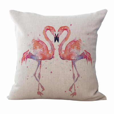 18 18 inches 45 45cm Polyester Flamingo Cushion Cover Decorative Sofa Car Waist Square Pillow Case
18 18 inches 45 45cm Polyester Flamingo Cushion Cover Decorative Sofa Car Waist Square Pillow Case
