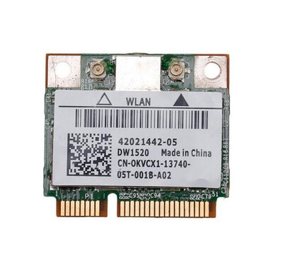 Wireless Adapter Card for DELL DW1520 Wireless AGN Half MINI PCI-E Broadcom BCM943224HMS WIFI Card BCM43224 bcm943224
Wireless Adapter Card for DELL DW1520 Wireless AGN Half MINI PCI-E Broadcom BCM943224HMS WIFI Card BCM43224 bcm943224