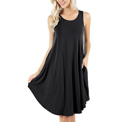 Try Everything Women Cotton Summer Dress 2018 Tank Midi Dress Women Draped O Neck Black Loose Casual Dress Summer Plus Size
Try Everything Women Cotton Summer Dress 2018 Tank Midi Dress Women Draped O Neck Black Loose Casual Dress Summer Plus Size