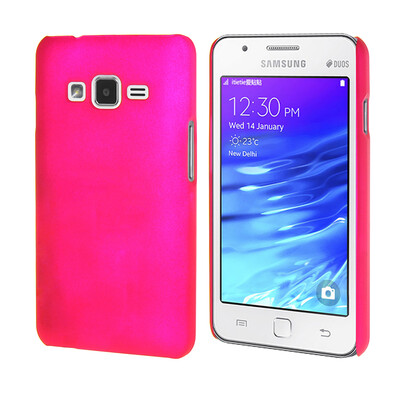 MOONCASE Hard Rubberized Rubber Shell Back Protective Case Cover for Samsung Galaxy Z1 Z130H Hot pink
MOONCASE Hard Rubberized Rubber Shell Back Protective Case Cover for Samsung Galaxy Z1 Z130H Hot pink
