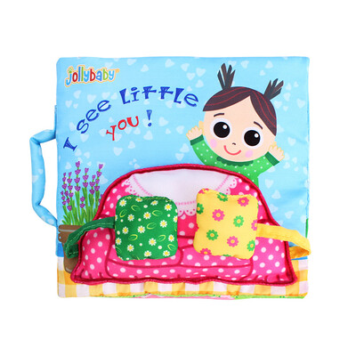 Jollybaby three-dimensional cloth book early education 6-12 months baby 0-1-3 years old baby educational toys tear not bad Di La Hide&Seek cloth book
Jollybaby three-dimensional cloth book early education 6-12 months baby 0-1-3 years old baby educational toys tear not bad Di La Hide&Seek cloth book