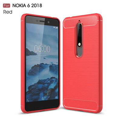Goowiiz Phone Case For Nokia 6 20187 Plus Fashion Slim Carbon Fiber TPU Soft Silicone Prevent falling
Goowiiz Phone Case For Nokia 6 20187 Plus Fashion Slim Carbon Fiber TPU Soft Silicone Prevent falling