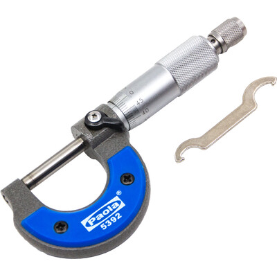 Paola outer diameter micrometer 0-25mm high precision 001 spiral micrometer micrometer micrometer 5392
Paola outer diameter micrometer 0-25mm high precision 001 spiral micrometer micrometer micrometer 5392