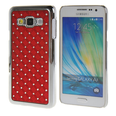 MOONCASE Galsxy A3 Case Hard Luxury Chrome Rhinestone Bling Star Back Case Cover for Samsung Galsxy A3 Red
MOONCASE Galsxy A3 Case Hard Luxury Chrome Rhinestone Bling Star Back Case Cover for Samsung Galsxy A3 Red