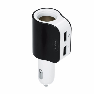 Quelima 5V 21A Dual USB 20 Interfaces Car Charger Cigarette Lighter Adapter Black Blue
Quelima 5V 21A Dual USB 20 Interfaces Car Charger Cigarette Lighter Adapter Black Blue