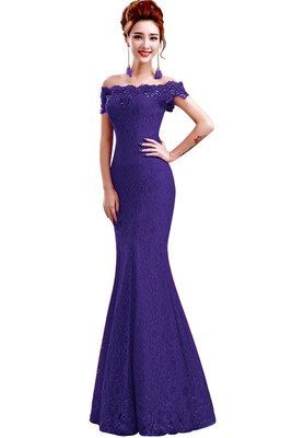 Lace Mermaid Long Evening Prom Party Dresses Formal Pageant Bridesmaid Gown Elegant Off Shoulder
Lace Mermaid Long Evening Prom Party Dresses Formal Pageant Bridesmaid Gown Elegant Off Shoulder