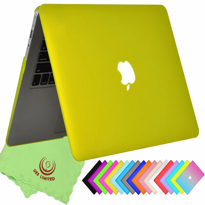 UESWILL Smooth Soft-Touch Matte Frosted Hard Shell Case Cover for MacBook Air 11" Model A1370A1465 - Yellow
UESWILL Smooth Soft-Touch Matte Frosted Hard Shell Case Cover for MacBook Air 11" Model A1370A1465 - Yellow