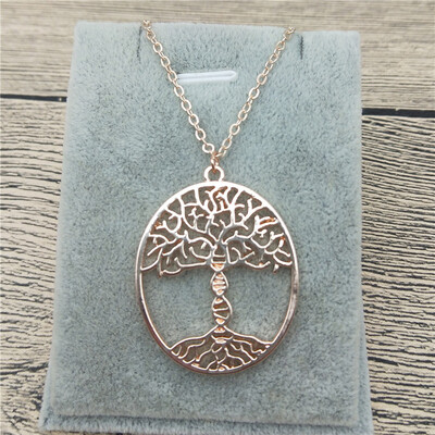New 2018 Trendy bioscience Molecule Necklace Gold Color Silver Color Tree of life with a DNA Pendant Necklace Women steampunk
New 2018 Trendy bioscience Molecule Necklace Gold Color Silver Color Tree of life with a DNA Pendant Necklace Women steampunk