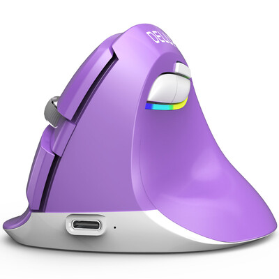 Colorful M618mini wireless mouse Bluetooth mouse dual mode charging wireless mute mouse office laptop ergonomic vertical photoelectric vertical small mouse aurora purple
Colorful M618mini wireless mouse Bluetooth mouse dual mode charging wireless mute mouse office laptop ergonomic vertical photoelectric vertical small mouse aurora purple