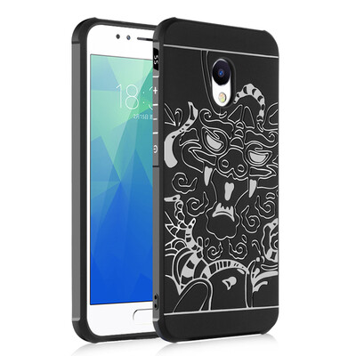Goowiiz Phone Case For Meizu M5M5s Carved Dragon Thin Matte soft Silicone Prevent falling
Goowiiz Phone Case For Meizu M5M5s Carved Dragon Thin Matte soft Silicone Prevent falling