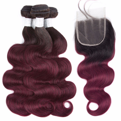 HCDIVA 1b 99J Brazilian Hair Weave Bundles Body Wave Human Hair 3 Bundles with Closure Free Middle Three Part Smoora Hair Virgin
HCDIVA 1b 99J Brazilian Hair Weave Bundles Body Wave Human Hair 3 Bundles with Closure Free Middle Three Part Smoora Hair Virgin