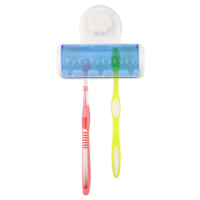 Cntomlv New Plastic Dust-proof Toothbrush Holder Bathroom Kitchen Family Toothbrush Suction Cups Holder Wall Stand Hook 5 Racks
Cntomlv New Plastic Dust-proof Toothbrush Holder Bathroom Kitchen Family Toothbrush Suction Cups Holder Wall Stand Hook 5 Racks