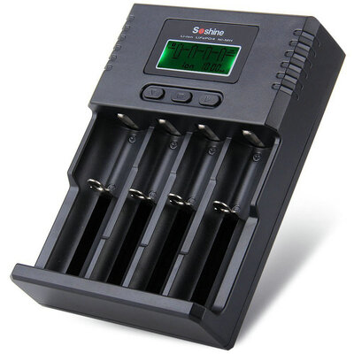 Soshine H4 Intelligent Battery Charger Li-ion NiCd NiMh LCD Digital Chargers 4 Slots with EUUS Adapter Car Cable AC 100- 240V
Soshine H4 Intelligent Battery Charger Li-ion NiCd NiMh LCD Digital Chargers 4 Slots with EUUS Adapter Car Cable AC 100- 240V