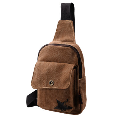 DouguYan Men's Corset Canvas Sports Casual Shoulder Messenger Bag Outdoor Multifunctional Pockets G00214 Dark Brown
DouguYan Men's Corset Canvas Sports Casual Shoulder Messenger Bag Outdoor Multifunctional Pockets G00214 Dark Brown