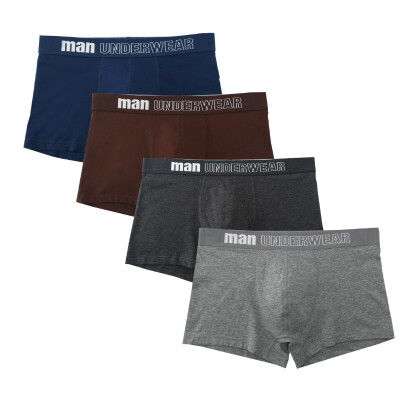 4Pcs Lot Men Underwear Boxers Cotton Print Black White Gray Men Boxer Underwear Sexy Comfort Men Shorts Panties
4Pcs Lot Men Underwear Boxers Cotton Print Black White Gray Men Boxer Underwear Sexy Comfort Men Shorts Panties