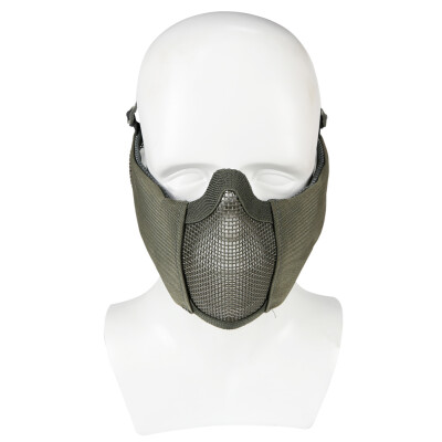 Tactifans Tactical Foldable Mesh Mask With Ear Protection for Airsoft Paintball Adjustable Elastic Belt Strap Hunting Helmet
Tactifans Tactical Foldable Mesh Mask With Ear Protection for Airsoft Paintball Adjustable Elastic Belt Strap Hunting Helmet