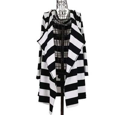 New Fashion Sexy Women's Girl Loose Striped Coat Jacket Long Cardigan Hooded Hoodie Top
New Fashion Sexy Women's Girl Loose Striped Coat Jacket Long Cardigan Hooded Hoodie Top