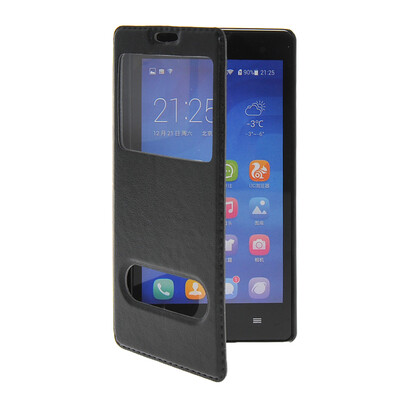 MOONCASE View Window Leather Side Flip Pouch Stand Shell Back Case Cover for Huawei honor 3C Black
MOONCASE View Window Leather Side Flip Pouch Stand Shell Back Case Cover for Huawei honor 3C Black