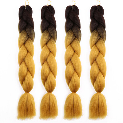 63 Colors 4 piecelot Synthetic 2T3T4T High Temperature Fiber Ombre Braiding Hair 24 inch Jumbo Braids Hair Extensions
63 Colors 4 piecelot Synthetic 2T3T4T High Temperature Fiber Ombre Braiding Hair 24 inch Jumbo Braids Hair Extensions