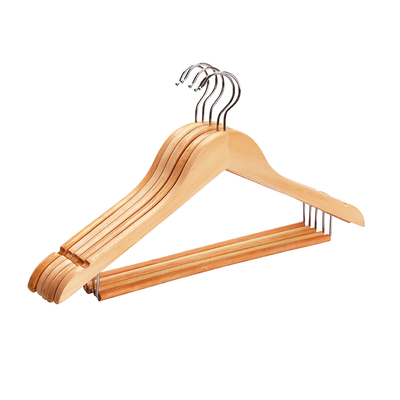 Additives hangers solid wood hangers suits wood drying racks non-slip wooden wood color pants pants wide shoulders without drying clothes drying rack with anti-slip beams 5 Pack JH-0981
Additives hangers solid wood hangers suits wood drying racks non-slip wooden wood color pants pants wide shoulders without drying clothes drying rack with anti-slip beams 5 Pack JH-0981