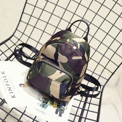 2018 Summer New Camouflage Mini Nylon Backpack for Women or Girls Female Student Korean Version of The Campus Small Rucksack
2018 Summer New Camouflage Mini Nylon Backpack for Women or Girls Female Student Korean Version of The Campus Small Rucksack