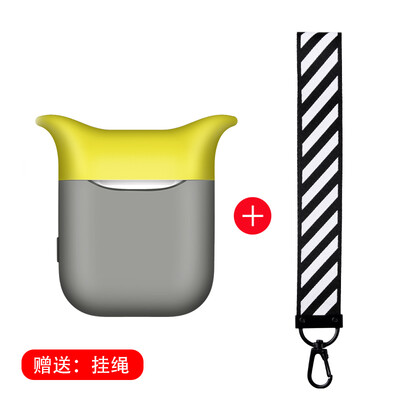 Pai Zi apple airpods protective cover small demon wireless Bluetooth headset bag personality cartoon storage box anti-lost couple accessories gray yellow small devil hand rope
Pai Zi apple airpods protective cover small demon wireless Bluetooth headset bag personality cartoon storage box anti-lost couple accessories gray yellow small devil hand rope
