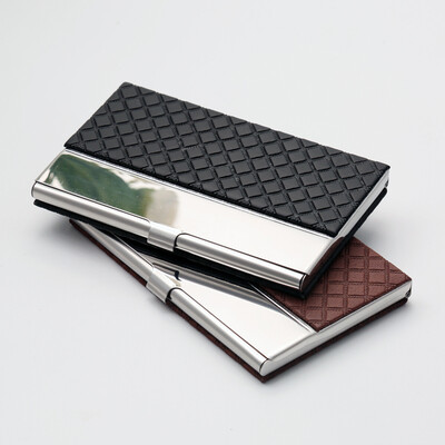 Jinlongxing Glosen business portable business card holder PU fashion portable business card case men&women card package 9311 black
Jinlongxing Glosen business portable business card holder PU fashion portable business card case men&women card package 9311 black