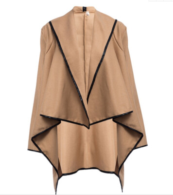 Autumn Winter Trench Coat Women Irregular Collar Lapel Side Zipper Woolen Coat Women Loose Sweater Outwear Plus Size -4XL
Autumn Winter Trench Coat Women Irregular Collar Lapel Side Zipper Woolen Coat Women Loose Sweater Outwear Plus Size -4XL