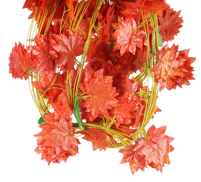 mymei 77Feet Artificial Faux Ivy Leaf Garland Plants Fake Foliage Decoration Plastic MAPLE LEAF
mymei 77Feet Artificial Faux Ivy Leaf Garland Plants Fake Foliage Decoration Plastic MAPLE LEAF