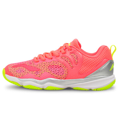 Li Ning LI-NING sports shoes womens breathable running tennis shoes wear badminton shoes AYTN034-3 phosphor 3875 
Li Ning LI-NING sports shoes womens breathable running tennis shoes wear badminton shoes AYTN034-3 phosphor 3875