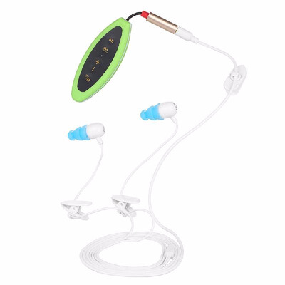 CJX601 4GB MP3 Music Player IPX8 Waterproof with Headphones FM Radio Clip Design for Swimming Running Diving Green
CJX601 4GB MP3 Music Player IPX8 Waterproof with Headphones FM Radio Clip Design for Swimming Running Diving Green