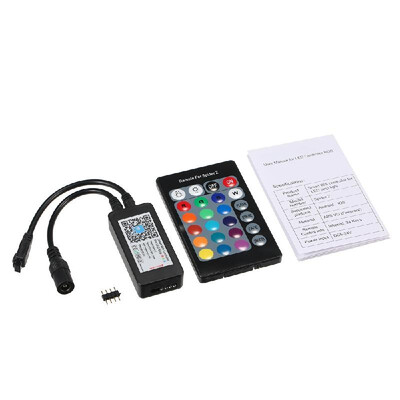 WIFI Mini RGB LED Light Strip Module Box Controller Smart Phone App IR 24 Keys Remote Control DC5-24V Portable Working with Alexa
WIFI Mini RGB LED Light Strip Module Box Controller Smart Phone App IR 24 Keys Remote Control DC5-24V Portable Working with Alexa