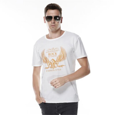 2018 Summer Mens Fashion Slim Neck Youth Stamping Print Large Size Short-Sleeve T-Shirt
2018 Summer Mens Fashion Slim Neck Youth Stamping Print Large Size Short-Sleeve T-Shirt