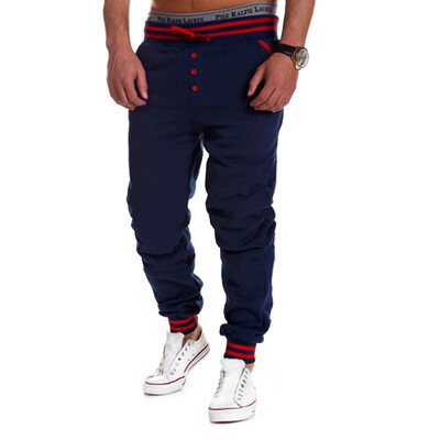 CT&HF Men Fashion Leisure Pants Cotton Pure Color Slacks Single-Breasted Personality Handsome Sports Pants
CT&HF Men Fashion Leisure Pants Cotton Pure Color Slacks Single-Breasted Personality Handsome Sports Pants
