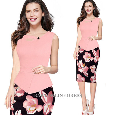 Womens Dresses Summer Fake two pieces Elegant O-Neck Casual Office Wear Business Party Sheath Work Pencil Dress
Womens Dresses Summer Fake two pieces Elegant O-Neck Casual Office Wear Business Party Sheath Work Pencil Dress
