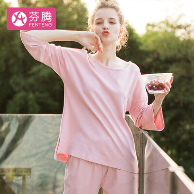 Fenton home service womens head ice cream pajamas knitted long-sleeved suit X98931749 Baolan
Fenton home service womens head ice cream pajamas knitted long-sleeved suit X98931749 Baolan