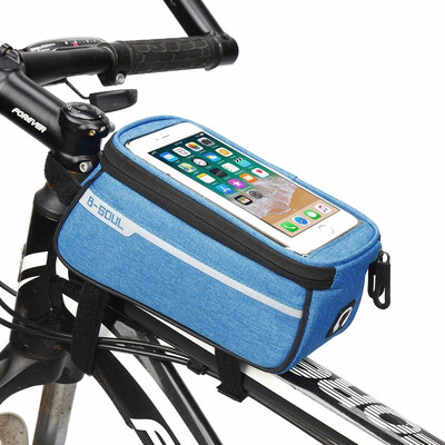 Touch Screen Bicycle Bag Frame Front Head Top Tube Storage Cycling Bag for 60 inch Mobile Phone Waterproof Bike Bag Accessories
Touch Screen Bicycle Bag Frame Front Head Top Tube Storage Cycling Bag for 60 inch Mobile Phone Waterproof Bike Bag Accessories