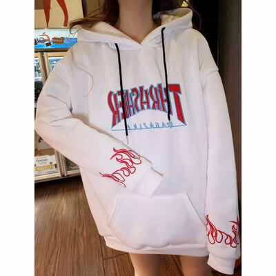 Women plus size Harajuku Hoodies Oversize Letter Print Extra Long Sleeves Sweatshirt And Pullovers
Women plus size Harajuku Hoodies Oversize Letter Print Extra Long Sleeves Sweatshirt And Pullovers