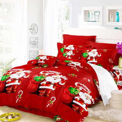 Christmas Santa Bedding Set Polyester 3D Printed Duvet Cover 2pcs Pillowcases Bed Sheet Set Christmas Bedroom Decorations--Kin
Christmas Santa Bedding Set Polyester 3D Printed Duvet Cover 2pcs Pillowcases Bed Sheet Set Christmas Bedroom Decorations--Kin