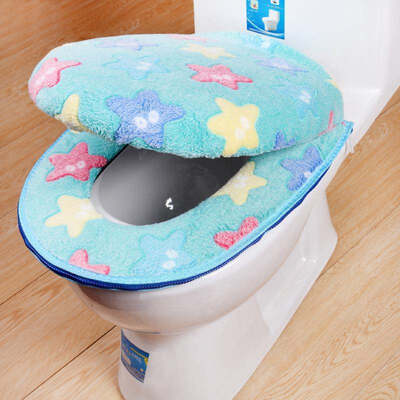 Jiebi Shi toilet washer two-piece seat cushion zipper type thick warm toilet seat toilet seat star blue
Jiebi Shi toilet washer two-piece seat cushion zipper type thick warm toilet seat toilet seat star blue