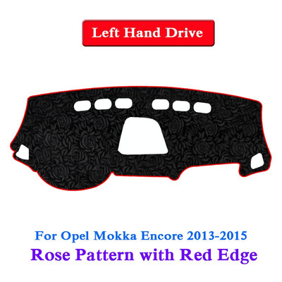 Car Styling Dashboard Protective Mat Shade Cushion Pad Rose Pattern Carpet For Opel Mokka Encore 2013-2018 LHD Anti-Slip Mat
Car Styling Dashboard Protective Mat Shade Cushion Pad Rose Pattern Carpet For Opel Mokka Encore 2013-2018 LHD Anti-Slip Mat