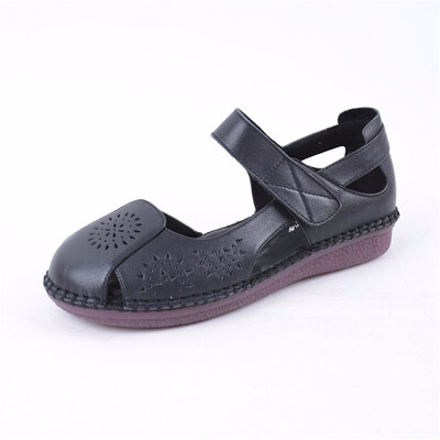 SHUANGFENG Sandals Women Summer Shoes 2018 New Cow Leather Soft Comfortable Flat Sandals Female Casual Shoes Mother Footwear
SHUANGFENG Sandals Women Summer Shoes 2018 New Cow Leather Soft Comfortable Flat Sandals Female Casual Shoes Mother Footwear