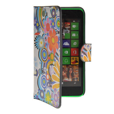 MOONCASE Flower style Leather Side Flip Wallet Card Slot Stand Pouch Case Cover for Nokia Lumia 630
MOONCASE Flower style Leather Side Flip Wallet Card Slot Stand Pouch Case Cover for Nokia Lumia 630